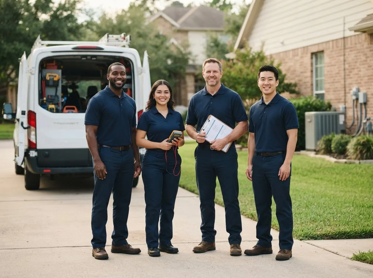 Certified HVAC technician near Bluffton, AR
